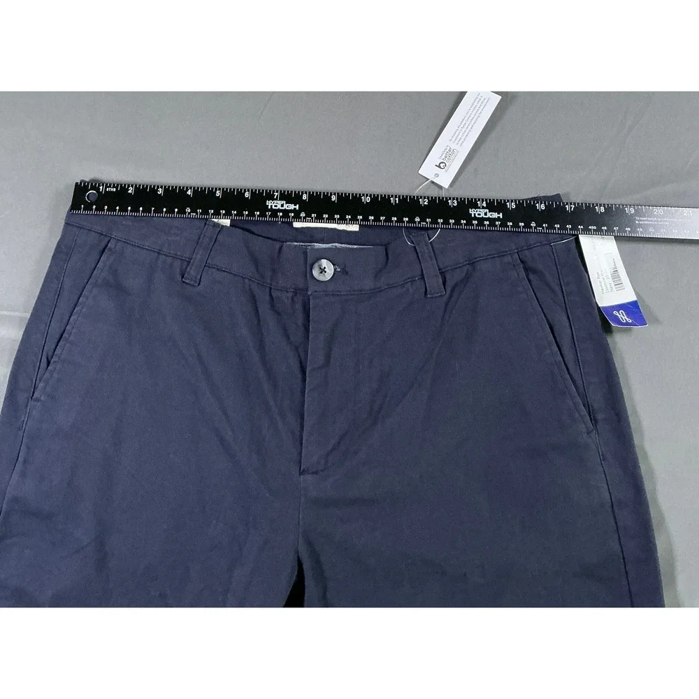 Hawker Rye Mens‎ Slim Fit Chino Pants Navy Blue 33x34 NWT MGW20252-SL